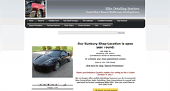 Desktop Screenshot of elitedetailingservices.com